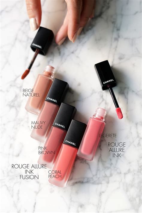 chanel ink fusion beige naturel|Chanel Rouge Allure Ink Fusion, Rouge Allure Ink + Le Rouge .